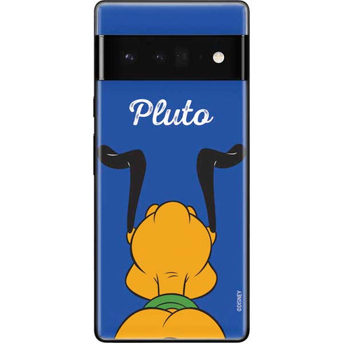 Disney Friends Pluto Backwards Google Pixel 6 Pro Skin